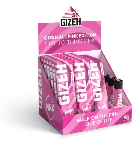 GIZEH All Pink Display 3D Packshot
